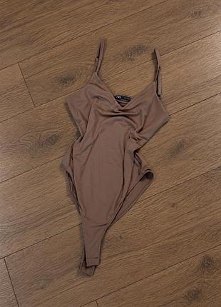 Боді zara тканина масло