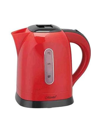 Електрочайник 1850-2200вт 1,5л mr-034-red (диск.) тм maestro