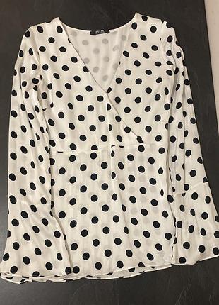 Блуза guess в горошок 3