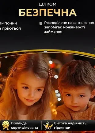 Гірлянда роса 100led 10 метрів від usb 2