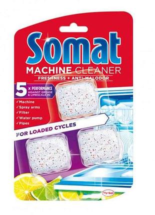 Средство по уходу за посудомоечной машиной machine cleaner 60г тм somat