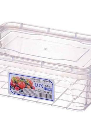 Контейнер 1,2л lux №3 тм al-plastik