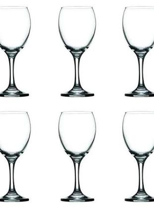 Набір келихів для вина 6шт 198мл imperial 44705 (под.уп.) тм pasabahce