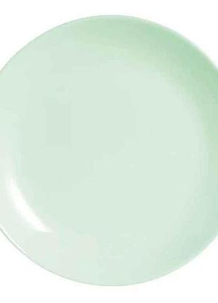 Тарелка десертная d=18см apy paradise green круглая тм luminarc