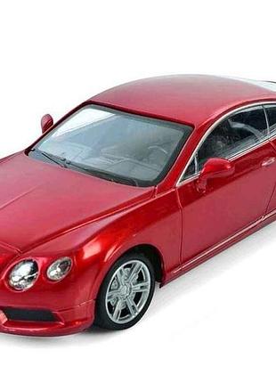Машина 19,5см красный автосвит 1:24 bentley continental gt инерц as-3009 тм metr