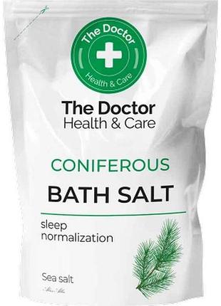 Сіль для ванни 500г хвойна тм the doctor health care