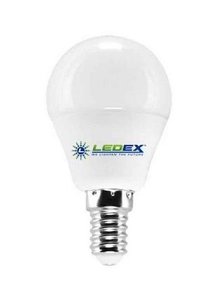 Лампа светодиодная 8w e14 4000k 800lm тм ledex