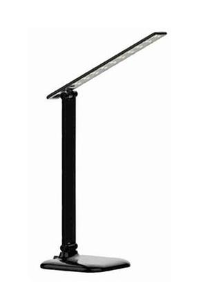 Світильник світлодіодний настільний led 10w (чорний) 4000к (tl-12b) тм luxel