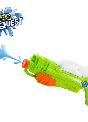 Водний пістолет 43см зелено-помаранчевий (47,5x8x21) тм aqua quest