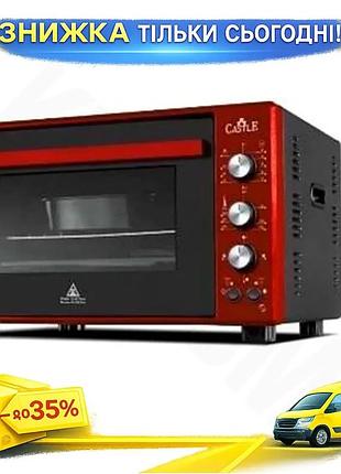 Ku електродуховка castle 60 universal fit л 1800 вт конвекція з підсвіткою для випікання і готування с uni2l_k