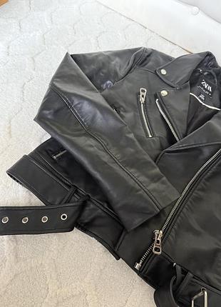 🖤 стильна куртка-косуха zara 4