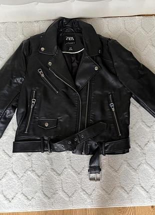 🖤 стильна куртка-косуха zara 7