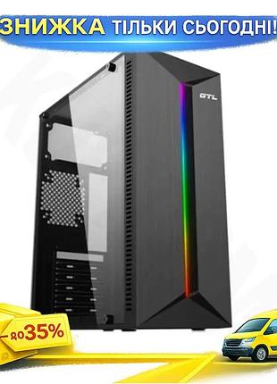 Ku корпус gtl n3202c universal fit mandalorian black midi tower для компьютера atx micro atx mini itx uni2l_k