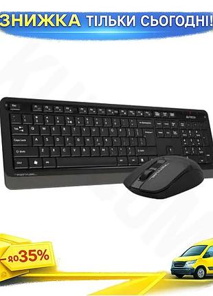 Ku комплект беспроводной a4tech universal fit fstyler клавиатура и мышь черный беспроводной набор для uni2l_k