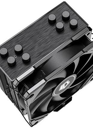 Ku кулер для процессора universal fit id-cooling 220 вт для intel amd башенный охладитель из алюминия uni2l_k 4