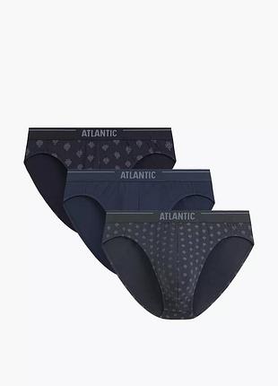 Мужские трусы слипы atlantic набор