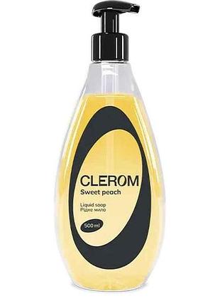 Мыло жидкое 500мл sweet peach тм clerom