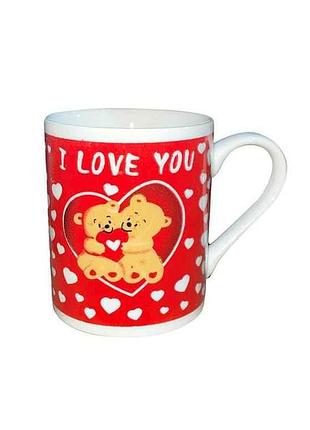 Чашка 350мл фарфор love 1897 тм valentin