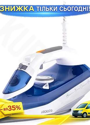 Ku праска ardesto 2200 universal fit вт керамічна з паровим ударом 120 г/хв для вертикального відпарюв uni2l_k