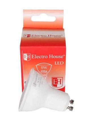 Лампа для точкових світильників gu10 5w eh-lmpt-1263 тм electrohouse