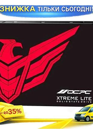 Ku твердотільний накопичувач ssd universal fit 512гб ocpc sata3 2.5" швидкість 520/450 мб/с для пк ноу uni2l_k