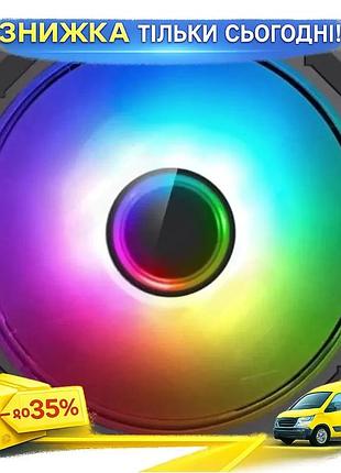 Ku вентилятор 120 мм universal fit gamemax argb подсветка для корпуса активное охлаждение 1200 об/мин uni2l_k