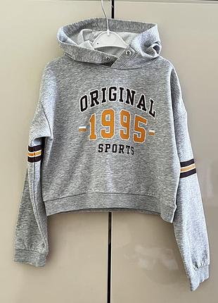 Утеплене худі для дівчинки h&m 134-140 розміру 2