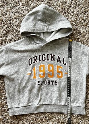 Утеплене худі для дівчинки h&m 134-140 розміру 7