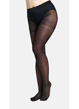 Колготки чорний жіночі поліамідні класичні positive look nero 40 den р.2xl тм giulia