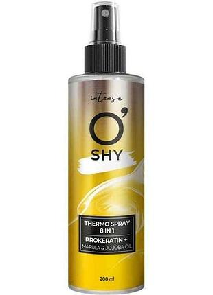 Спрей термозащитный для волос 200мл intense 8in1 тм oshy