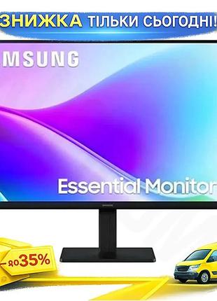 Ku монітор 27" samsung universal fit ips 1920x1080 120 гц для комп'ютера чорний екран з hdmi uni2l_k