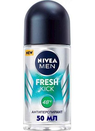 Антиперспирант ролик men fresh kick 50 мл тм nivea