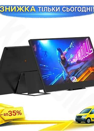 Ku монитор 14" mucai universal fit tn 1366x768 60 гц для компьютера черный дисплей с mini-hdmi и 2xtyp uni2l_k