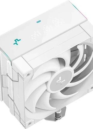 Ku кулер для процессора universal fit deepcool активное охлаждение 1x120 мм. lcd экран для intel amd б uni2l_k 4