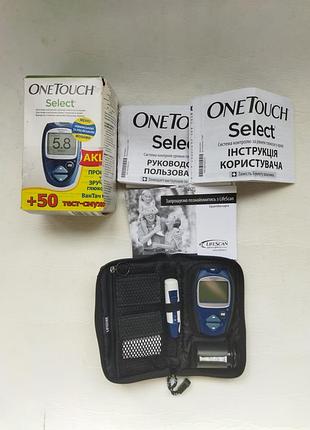 Глюкометр one touch select. 2