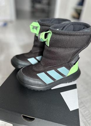 Зимові черевики , чоботи зимові для хлопчика adidas 30р, чоботи 30р