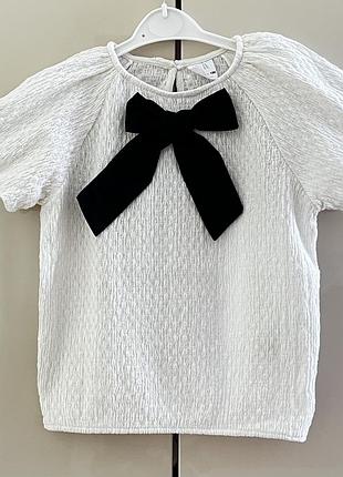 Стильна блуза zara 116-122 розміру 2