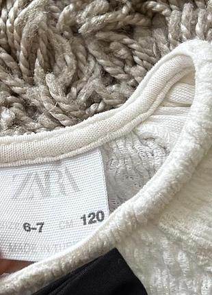 Стильна блуза zara 116-122 розміру 5