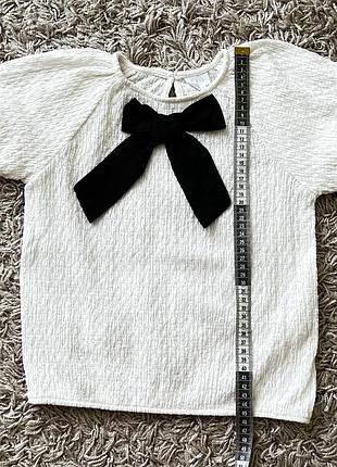 Стильна блуза zara 116-122 розміру 7