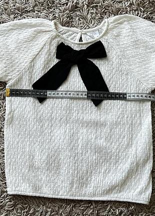 Стильна блуза zara 116-122 розміру 8