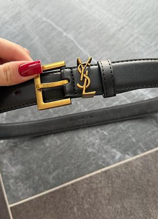 Жіночий ремінь ysl, шкіряний ремінь ysl, шкіряний пасок ysl, пояс ysl, шкіряний ремень ysl, ремінь yves saunt laurent