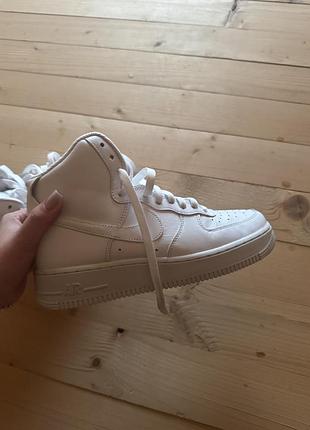 Кросівки nike білі високі