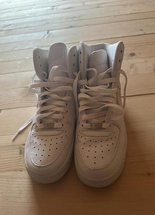 Кросівки nike білі високі 3