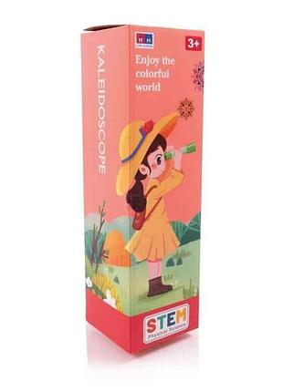 Гра розвиваюча калейдоскоп 15см рожевий vt6020-02 тм vladi toys