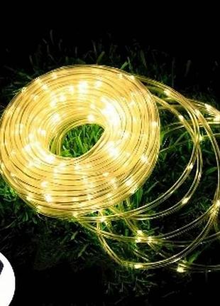 Гірлянда-роса 100led золото 10м usb тм tlt