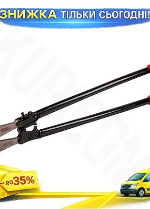 Ku ножницы арматурные intertool universal fit 1050 мм для перекусывания арматуры до 13 мм стальные нож uni2l_k