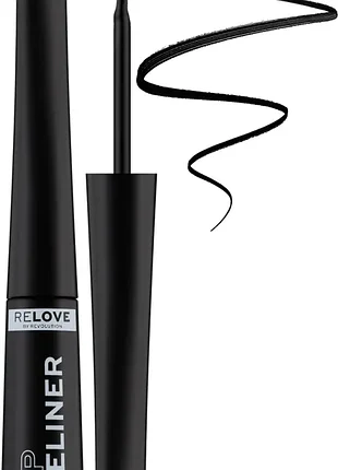 Черная жидкая подводка relove dip eyeliner