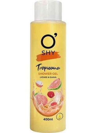 Гель для душу 400мл tropicana тм oshy