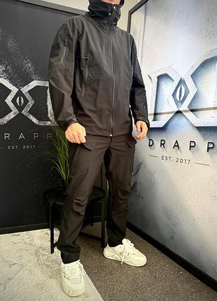 Костюм soft shell не утеплений чорний 4