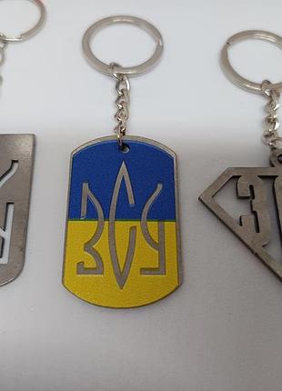 Брелоки до ключів металічні
